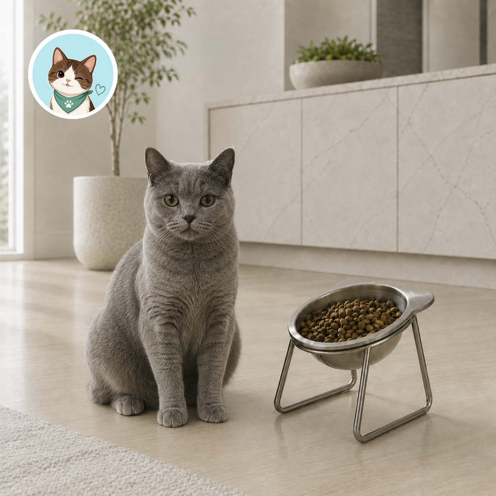ORTHOPETS - Gamelle orthopédique surélevée pour chat